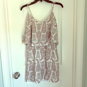 2/30 barely worn floral paisley summer dress